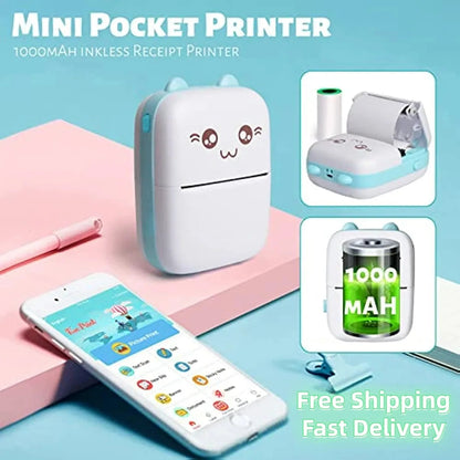 MINI IMPRESORA TERMIC PORTABLE BLUETOOTH